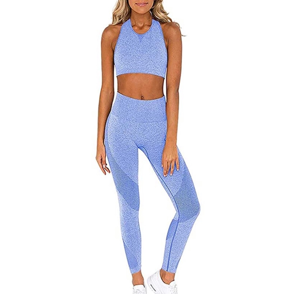 Two piece seamless workout set